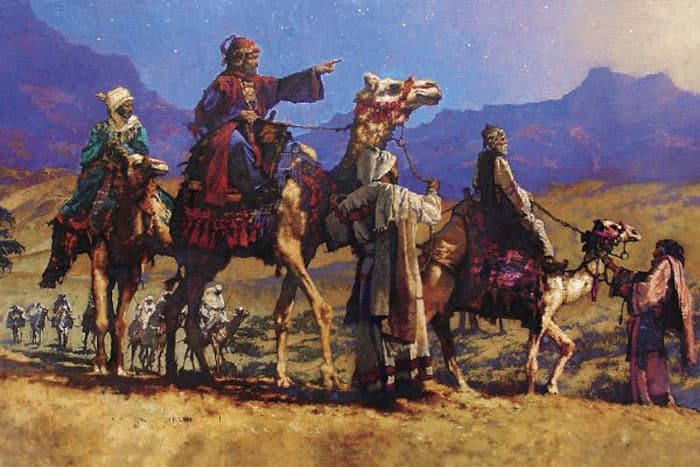 Wise men traveling